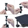 Kép 5/5 - Napelemes szökőkút, 30-60 cm vízmagasággal, 6 szórófejjel, szénkefe nélküli szivattyú, szűrővel