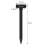 Kép 7/7 - 4 db-os OEM Napelemes vakondriasztó készlet, 38 cm