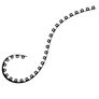 Kép 5/7 - Rugalmas gyepszegély 6 cm magas, 10 m + 20 db rögzítő