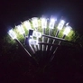 Kép 3/6 - Grundig 10 db-os napelemes inox kerti LED lámpa szett, IP44, 36 cm, hideg fehér
