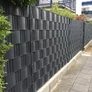 Kép 3/9 - JohnGreen UV álló belátásgátló kerítésszalag, 35 m x 19 cm, Antracit szürke, 450g/m2