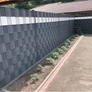 Kép 5/9 - JohnGreen UV álló belátásgátló kerítésszalag, 35 m x 19 cm, Antracit szürke, 450g/m2