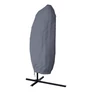 Kép 10/12 - Függő Gémes Kitekerhető Napernyő, 3,5 m, szürke, takaróponyvával, 230g/m2