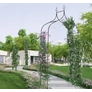 Kép 7/10 - Kerti fém virágfuttató pergola rózsához vagy kúszó növényekhez, 265 x 135 cm 