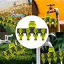 Kép 4/5 - ProGarden 4 utas szelepes elosztó kerti tömlőhöz gyorscsatlakozóval,  1/2"- 3/4" kimenettel
