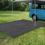Kép 2/6 - 3x4 m-es vastag vízálló ponyva tarpaulin 4 alumínium rögzítőlyukkal fekete 90 g/m2 Redcliffs
