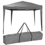 Kép 2/7 - ProGarden Easy-Up 3 x 3 m-es stabil acélvázas pavilon, hordtáskával, UPF30+, szürke