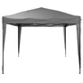 Kép 4/7 - ProGarden Easy-Up 3 x 3 m-es stabil acélvázas pavilon, hordtáskával, UPF30+, szürke
