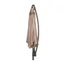 Kép 3/8 - Lifetime Garden Függő Gémes Kitekerhető Napernyő, 3 m, barna, 180gr/m2