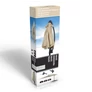 Kép 2/7 - Lifetime Garden Függő Gémes Kitekerhető Napernyő + Talp, 3 m, pezsgő szín, 180gr/m2