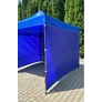 Kép 4/10 - Kerti rendezvény pavilon Easy-Up 3 x 3 m-es stabil acélvázas pavilon, 3 oldalfallal, kék