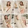 Kép 7/12 - Brazil függőszék 2 db párnával, 130 x 100 cm, beige, 120 kg teherbírással