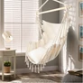 Kép 8/12 - Brazil függőszék 2 db párnával, 130 x 100 cm, beige, 120 kg teherbírással
