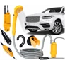 Kép 1/9 - Hordozható kemping zuhany, elektromos pumpával, autós csatlakozóval,12V