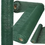 Kép 2/9 - Kerítés belátásgátló háló, 1,5 m x 25 m, zöld, 60 g/m2, 60 %-os
