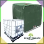 Kép 2/8 - Mauser UV álló IBC esővíz tartályfedél, 1000L, zöld