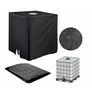 Kép 1/5 - Mauser UV álló IBC tartályfedél 1000L 120 x 100 x 116 cm fekete AT