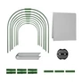 Kép 4/9 - GardenLine XXL Palántanevelő fóliasátor készlet 8 bordás 1 8 x 6 0 m