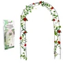 Kép 5/7 - GardenLine Rózsakapu rózsafuttató kerti kapu 240 x 140 cm