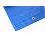 Kép 4/5 - GardenLine 4x5 m-es vízálló ponyva tarpaulin alumínium rögzítőlyukkal kék 50 g/m2