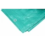 Kép 4/8 - GardenLine XXL 5x5 m-es Medence szőnyeg tarpaulin alumínium rögzítőlyukkal zöld 70 g/m2