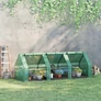 Kép 5/7 - GardenLine XXL palánta nevelő fóliasátor készlet 295 × 95 × 95 cm 130g/m2