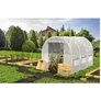 Kép 2/9 - JohnGreen UV szűrős horganyzott fémvázas fóliasátor 140g/m2 2 x 3 x 2 m átlátszó fehér 4 db fémbordával