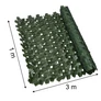 Kép 7/9 - 300 x 100 cm-es belátásgátló mű borostyánsövény erkélyfal hálós időjárásálló RG