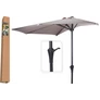 Kép 2/7 - Ambience Kitekerhető Félkör-Balkon napernyő