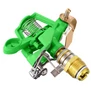 Kép 8/8 - 360°-ban forgó pulzáló sprinkler Esőztető Kerti öntöző fej