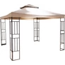 Kép 2/3 - ProGarden 3 x 3 m-es stabil acélvázas pavilon, magasság 2,7 m, 160g/m2, beige