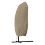 Kép 11/11 - Függő Gémes Kitekerhető Napernyő, 3,5 m, beige, takaróponyvával, 230g/m2