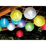 Kép 2/5 - Napelemes party lampion Led fényfüzér, 2,7 m