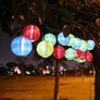Kép 3/5 - Napelemes party lampion Led fényfüzér, 2,7 m