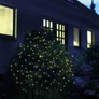 Kép 4/4 - 144 LED-es hálózati fényháló bokrokra-bukszusra, átmérő 120 cm, meleg fehér
