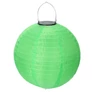Kép 2/4 - Nagyméretű Napelemes Party LED Lampion, 40 cm, zöld, 1 db