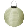 Kép 3/3 - Nagyméretű Napelemes Party LED Lampion, 40 cm, mentazöld, 1 db