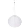Kép 4/6 - Napelemes Party LED Lampion, 28 cm, fehér, 1 db