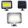 Kép 1/4 - 100 LED-es napelemes reflektor, mozgásérzékelővel, 260LM 5500-6000K