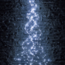 Kép 1/4 - 160 micro LED-es elemes cascade fényfüggöny, hideg fehér
