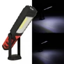 Kép 5/6 - 3 az 1-ben akkus COB LED műhelylámpa, szerelőlámpa, USB-s töltés, mágneses, 1200 mAh, 200 lm
