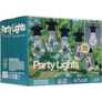 Kép 4/5 - 40 LED-es elemes 8  gömb party fényfüzér, időzíthető, meleg fehér, 6,5 m