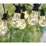 Kép 3/5 - 40 LED-es elemes 8  gömb party fényfüzér, időzíthető, meleg fehér, 6,5 m