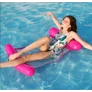 Kép 1/4 - Waterfun Vízen lebegő felfújható úszó függőágy, 105 x 75 cm, rózsaszín