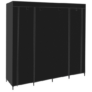 Kép 3/8 - EasyUP XXL mobil gardróbszekrény, 170 x 170 x 40 cm, sötét szürke