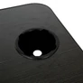 Kép 6/8 - Összecsukható laptopasztal fiókkal ágyhoz vagy kanapéra MDF+fém 60 x 39 5 cm HM