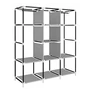 Kép 7/7 - EasyUP Nagyméretű Mobil gardróbszekrény, 175 x 130 x 45 cm