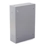 Kép 5/7 - Horganyzott Acél, zárható postaláda, 21,5 x 32 cm, szürke, 2 db kulccsal