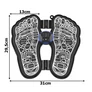 Kép 7/10 - EMS elektrostimulátoros talpmasszírozó, izommasszírozó, 31 x 29,5 cm 