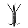 Kép 8/9 - Praktikus mobil ruhafogas, 174 cm magas, fekete 